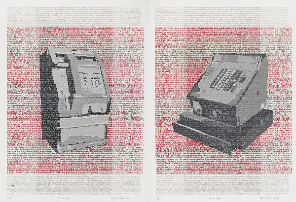 Enlarge to see the work-title：Network Ghosts (Diptych)